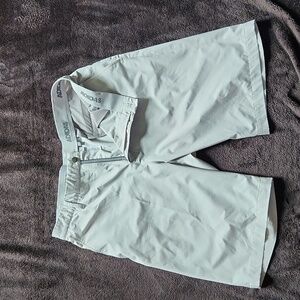 Mens gray adidas golf shorts 36